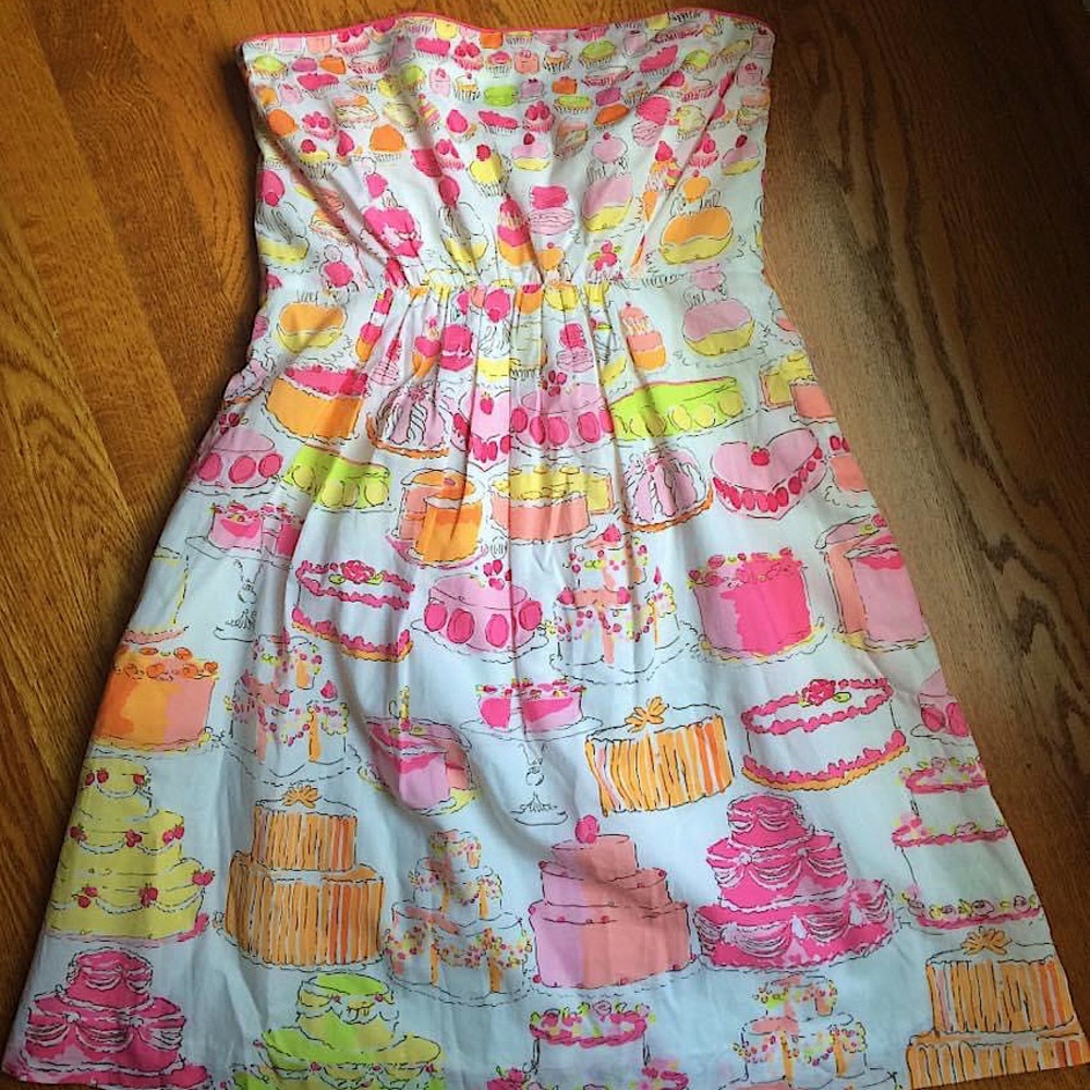 Lilly Pulitzer Let Them Eat Cake dress size 4.